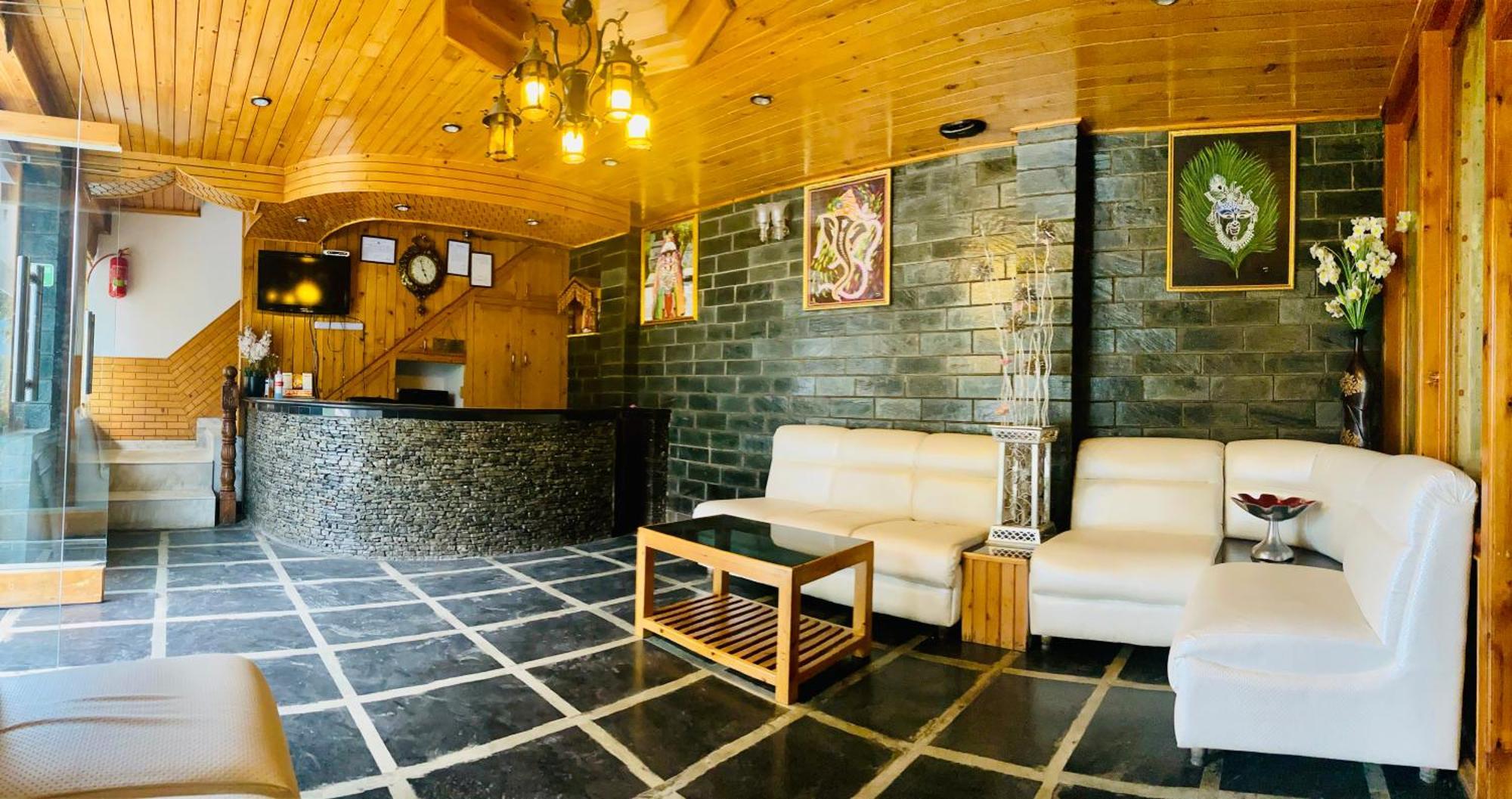 Snow Clad Riverview Hotel & Resort, Manali Buitenkant foto